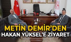 ZTSO Başkanı Demir'den Gençlik ve Spor İl Müdürü Yüksel'e ziyaret