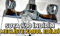 Zonguldak'ta suya %90 indirim yapılacak