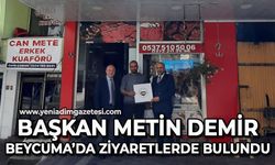 ZTSO Başkanı Metin Demir Beycuma'da