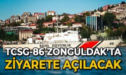 TCSG-86 Zonguldak'ta ziyarete açılacak