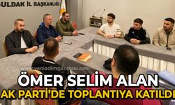 Ömer Selim Alan AK Parti'de toplantıya katıldı