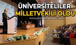 Üniversiteliler milletvekili oldu