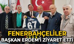 Fenerbahçeliler'den Tahsin Erdem'e ziyaret