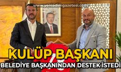 Kulüp başkanı belediye başkanından destek istedi