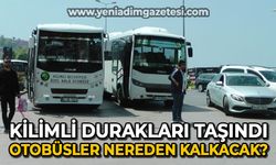 Kilimli durakları taşındı: Otobüsler nereden kalkacak?