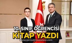 10. sınıf öğrencisi kitap yazdı