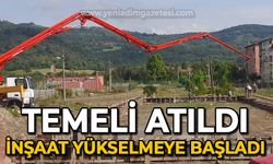 O ilçede bir ilk yaşanacak: Temeli atıldı, inşaat yükselmeye başladı