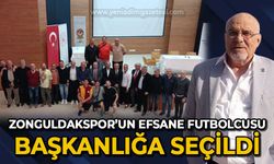 Zonguldakspor'un efsane futbolcusu başkanlığa seçildi