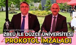 ZBEÜ ile Düzce Üniversite protokol imzaladı