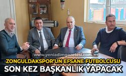 Zonguldakspor'un efsane futbolcusu son kez başkanlık yapacak