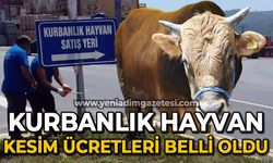 Kurbanlık hayvan kesim ücretleri belli oldu