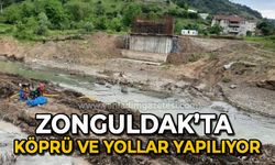 Zonguldak'ta köprü ve yollar yapılıyor