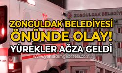 Zonguldak Belediyesi'nde olay: Yürekler ağza geldi!