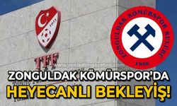 Zonguldak Kömürspor’da heyecanlı bekleyiş