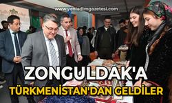 Zonguldak'a Türkmenistan'dan geldiler