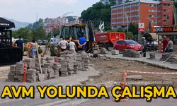 AVM yolunda çalışma var