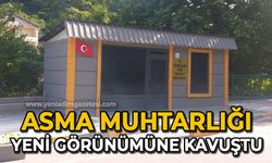 Asma Mahalle Muhtarlığı yeni görünümüne kavuştu