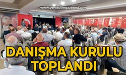 Danışma kurulu toplandı