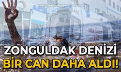 Zonguldak'ın kızgın denizi bir canı daha hayatta kopardı