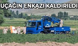 İki şehit verdiğimiz uçağın enkazı kaldırıldı