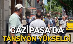 Gazipaşa Caddesi'nde tansiyon yükseldi