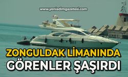 Zonguldak limanında  görenler şaşardı