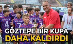 Göztepe bir kupa daha kaldırdı