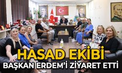 HASAD ekibi Başkan Tahsin Erdem'i ziyaret etti