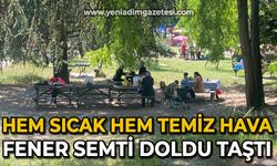 Hem sıcak hem temiz hava: Fener semti doldu taştı