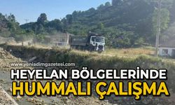 Heyelan bölgelerinde hummalı çalışma