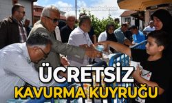 Ücretsiz kavurma kuyruğu