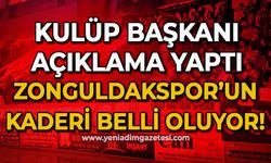 Zonguldakspor’un kaderi belli oluyor