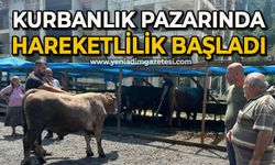 Bayrama sayılı günler kala kurbanlık pazarında hareketlilik başladı