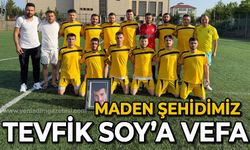 Şehit madencimiz Tevfik Soy'a vefa