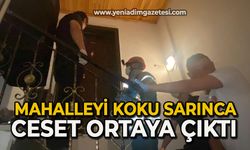 Mahalleyi koku sarınca ceset ortaya çıktı