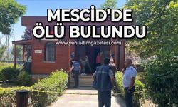 Otobüs terminalinin mescidinde ölü bulundu