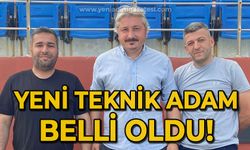 Yeni teknik adam belli oldu