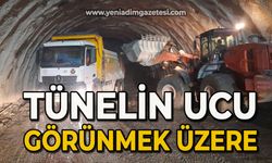 Tünelin ucu görünmek üzere