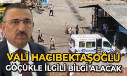 Tevfik Soy'un öldüğü maden kazasıyla ilgili Vali Osman Hacıbektaşoğlu bilgi alacak