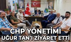 CHP yönetimi Uğur Tan'ı ziyaret etti