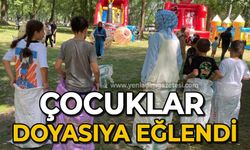 Çocuklar unutulmaz bir gün yaşadı