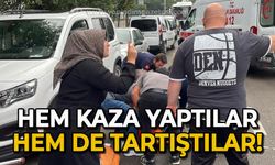 Hem kaza yaptılar, hem de tartıştılar: Bile bile vurdun!