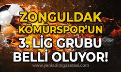 Zonguldak Kömürspor'un 3. Lig grubu belli oluyor