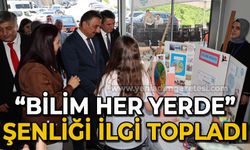 "Bilim Her Yerde" şenliği ilgi topladı