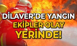 Dilaver'de yangın: Ekipler olay yerinde!