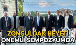 Zonguldak heyeti önemli sempozyumda yerini aldı