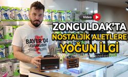 Zonguldak'ta nostaljik aletlere yoğun ilgi