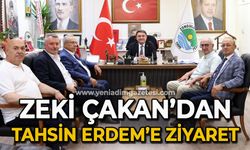 Zeki Çakan'dan Tahsin Erdem'e ziyaret