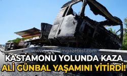 Kastamonu yolunda kaza: Ali Günbal yaşamını yitirdi