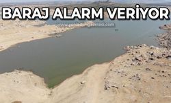Baraj alarm veriyor